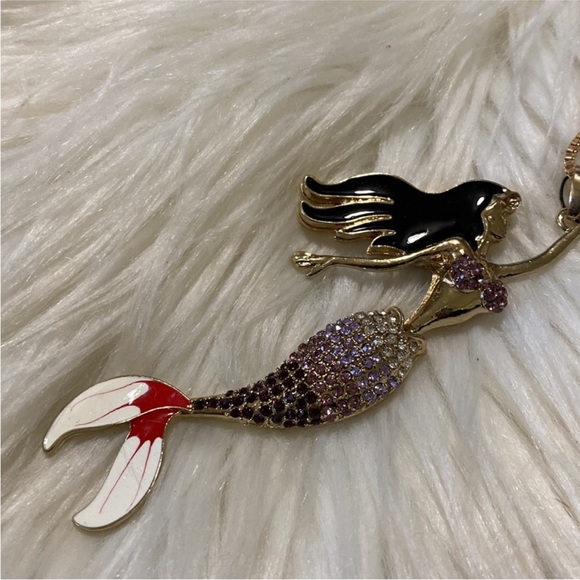 Betsey Johnson Mermaid 🧜🏼♀️ Necklace - Picture 2 of 2